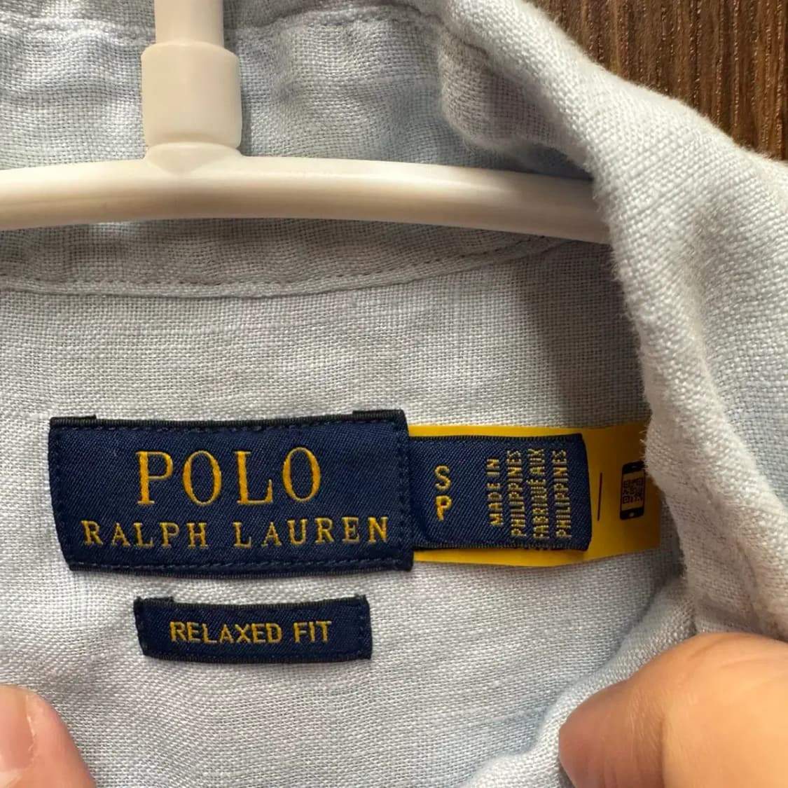 폴로 최신라벨 린넨 남방 S 상품이미지3