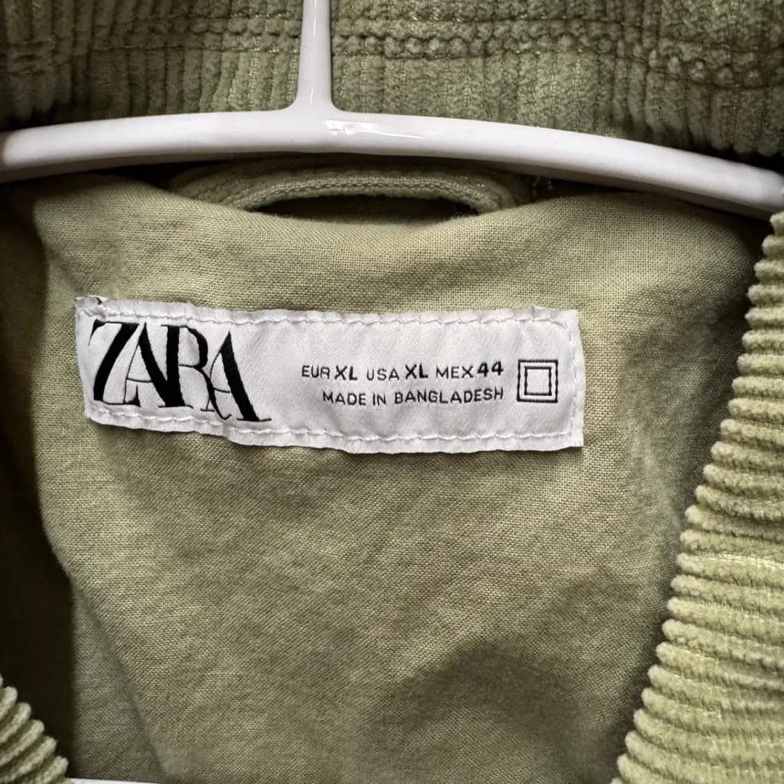 ZARA 자라 코듀로이 자켓 XL 상품이미지3