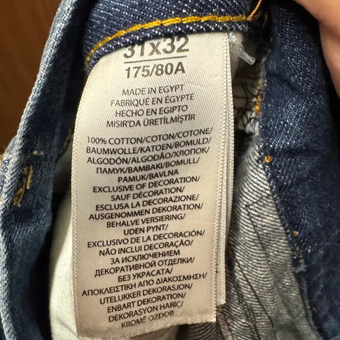 폴로 데님 팬츠 31x32 상품이미지5