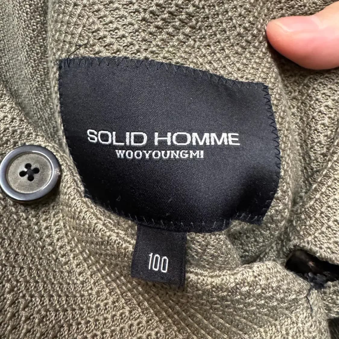 우영미 솔리드옴므 자켓 100 상품이미지4