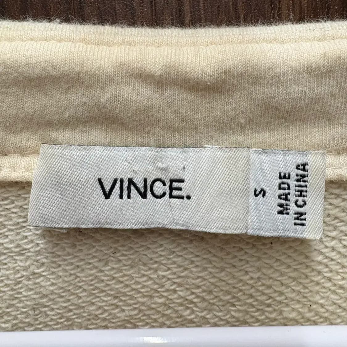 VINCE 빈스 스트라이프 티 S (여성) 상품이미지4