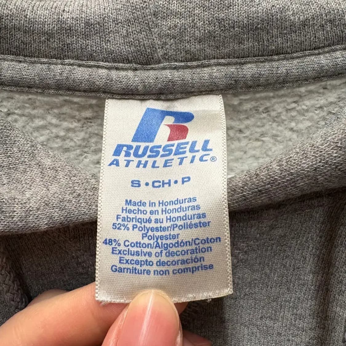 러셀 후드티 S 상품이미지3