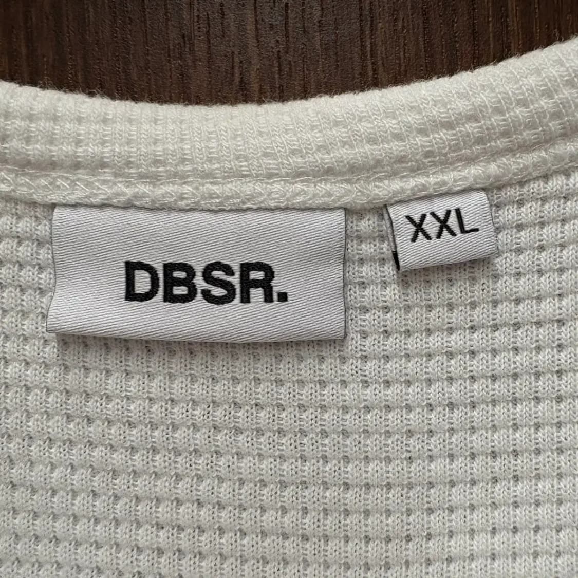 DBSR 와플 롱슬리브 긴팔 XXL 상품이미지3