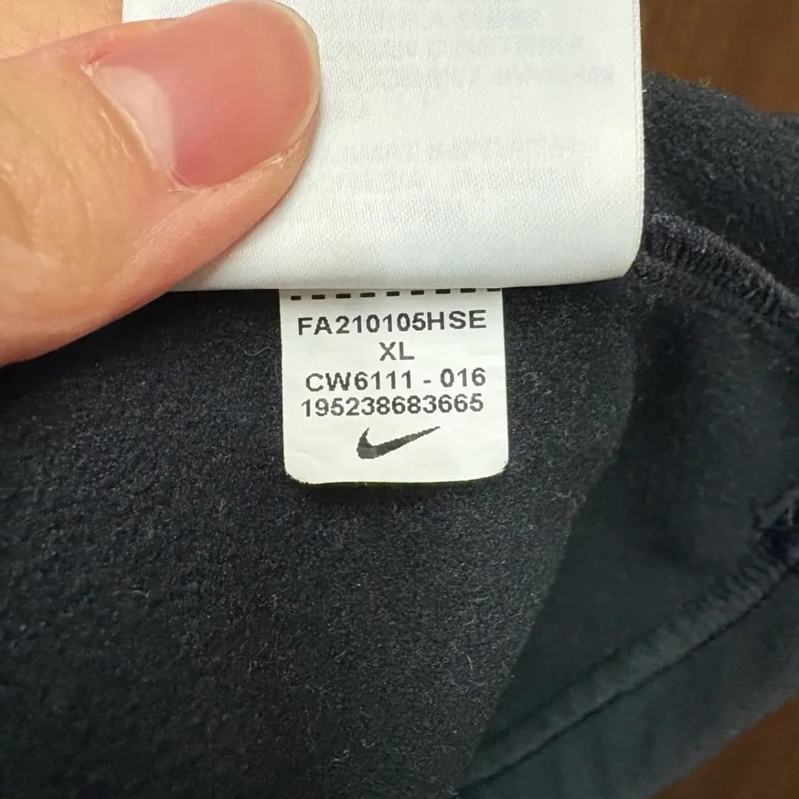 나이키 트레이닝 반집업 XL 상품이미지6