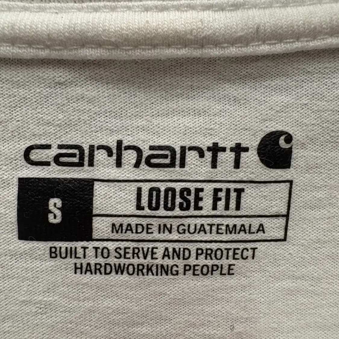 칼하트 포켓 긴팔 롱슬리브 S 상품이미지3