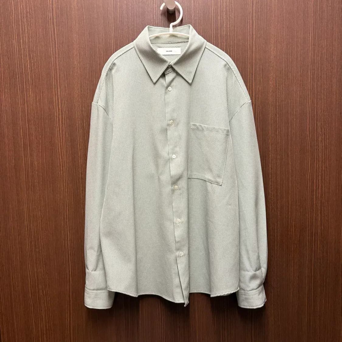 알렌느 체크 남방 약105 상품이미지1