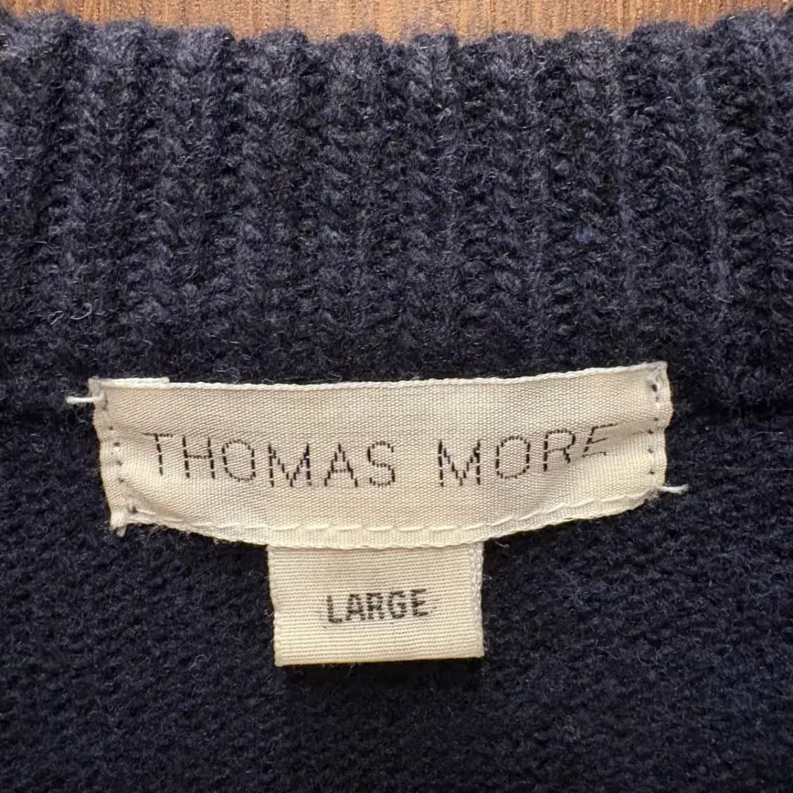 토마스모어 라운드 니트 L 상품이미지2