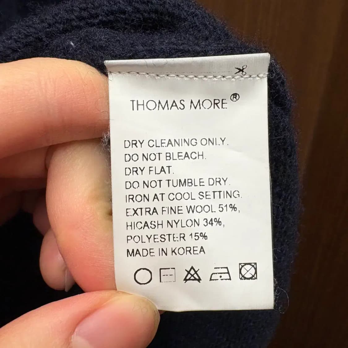 토마스모어 라운드 니트 L 상품이미지5