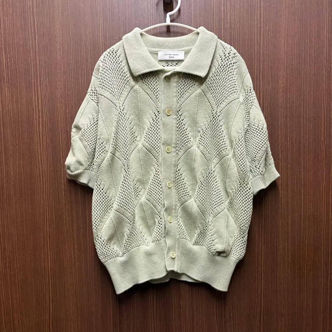 애프터프레이 니트 반팔 M 상품이미지1