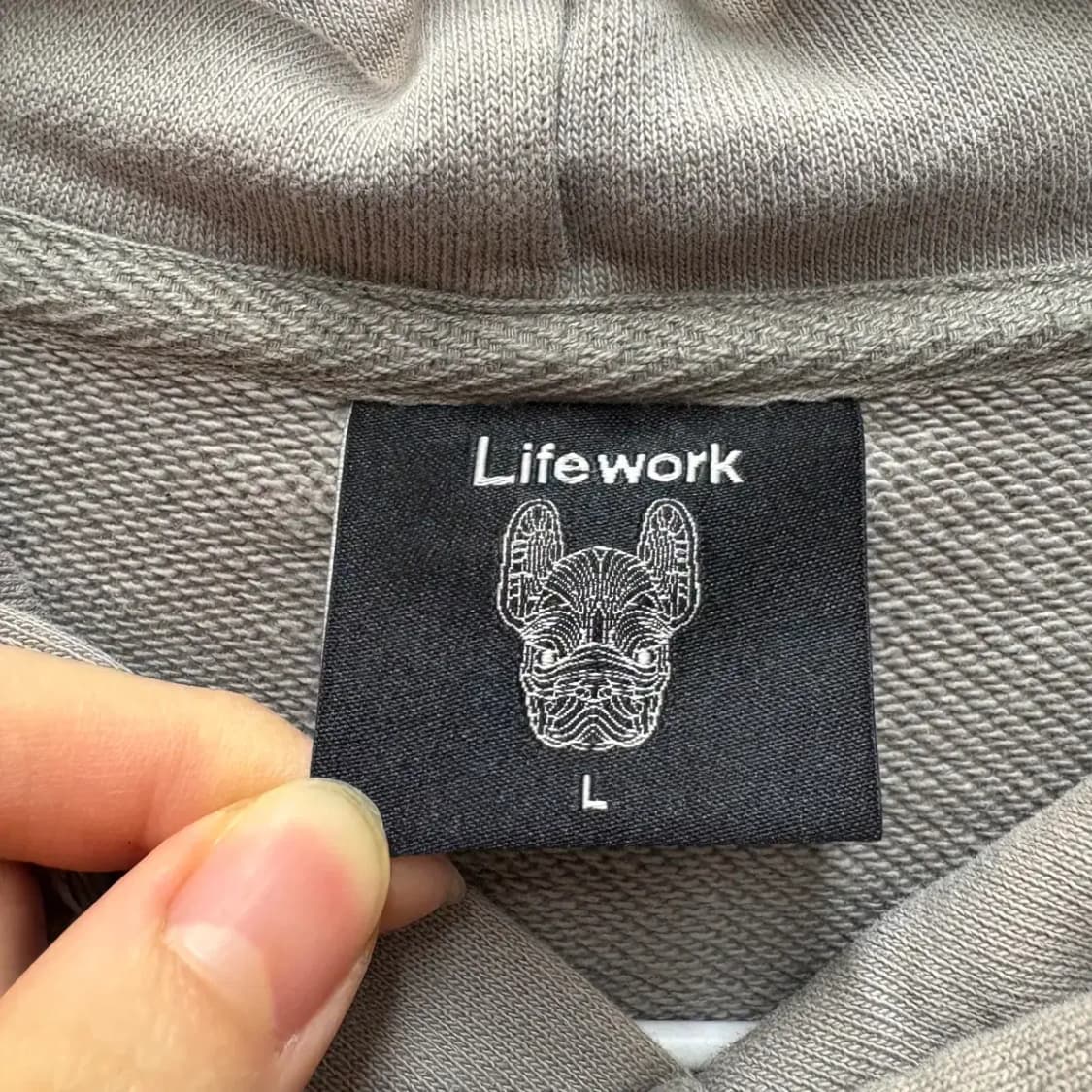 라이프워크 후드티 L 상품이미지4