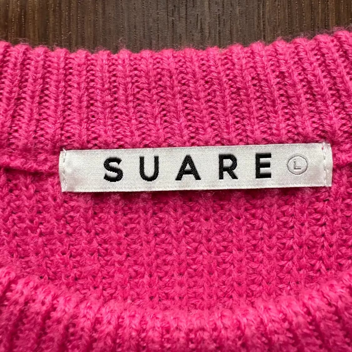 SUARE 수아레 라운드 니트 L 상품이미지3