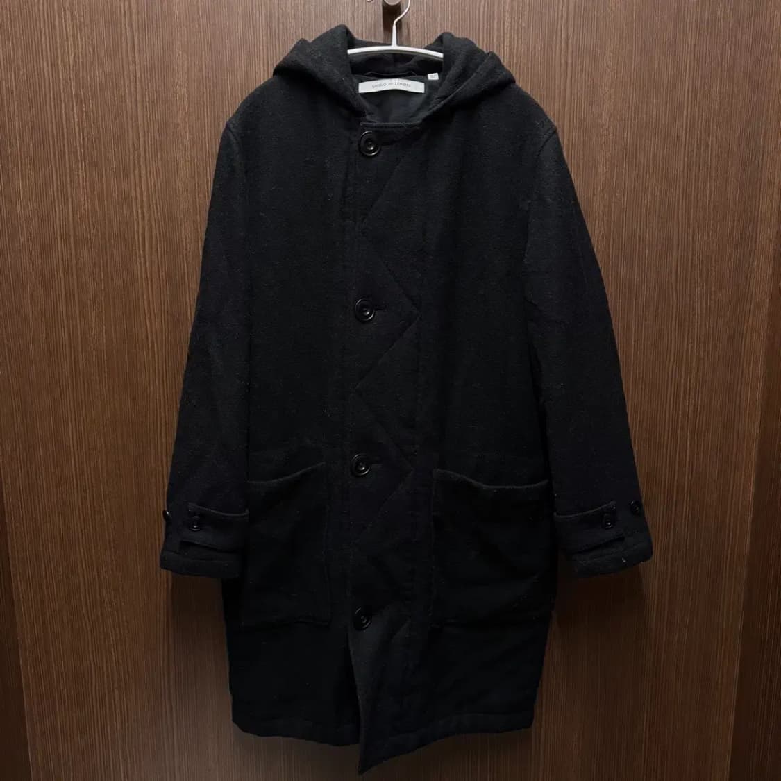 유니클로 x 르메르 후드 코트 M 상품이미지1