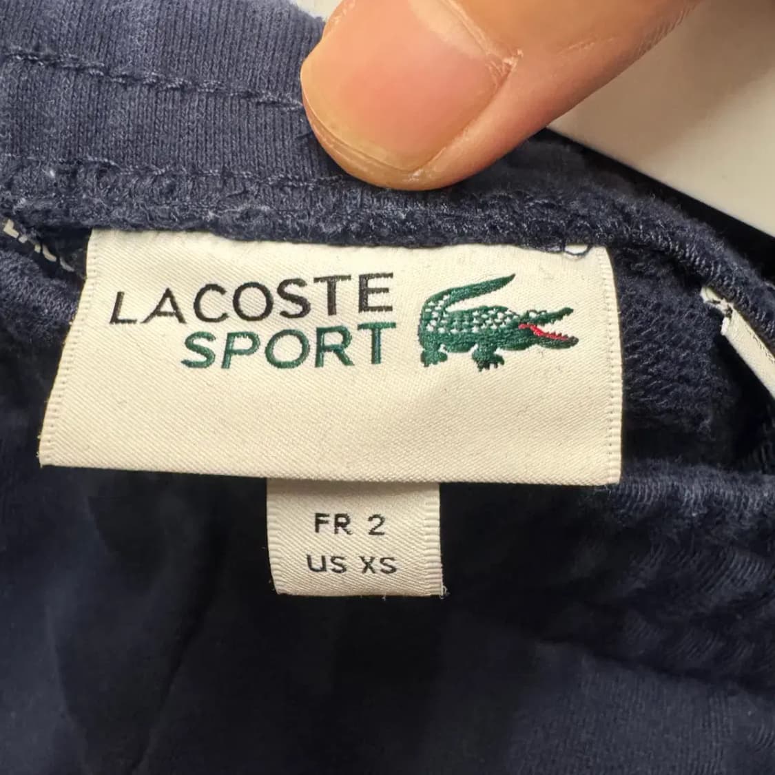 라코스테 트레이닝 조거팬츠 XS 상품이미지4