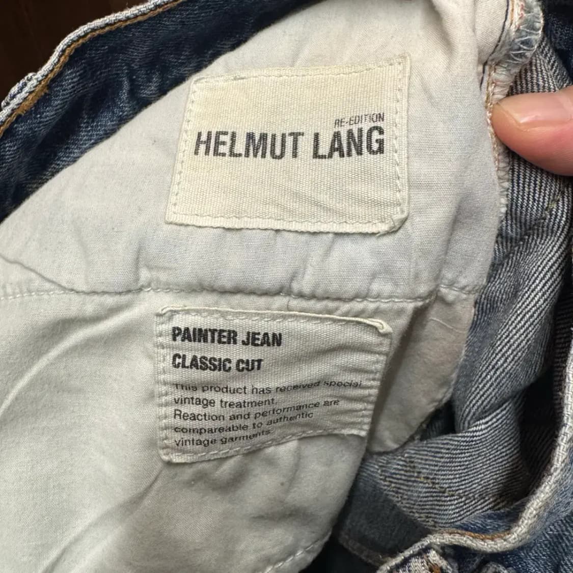 헬무트랭 데님 팬츠 여성 24 사이즈 상품이미지5