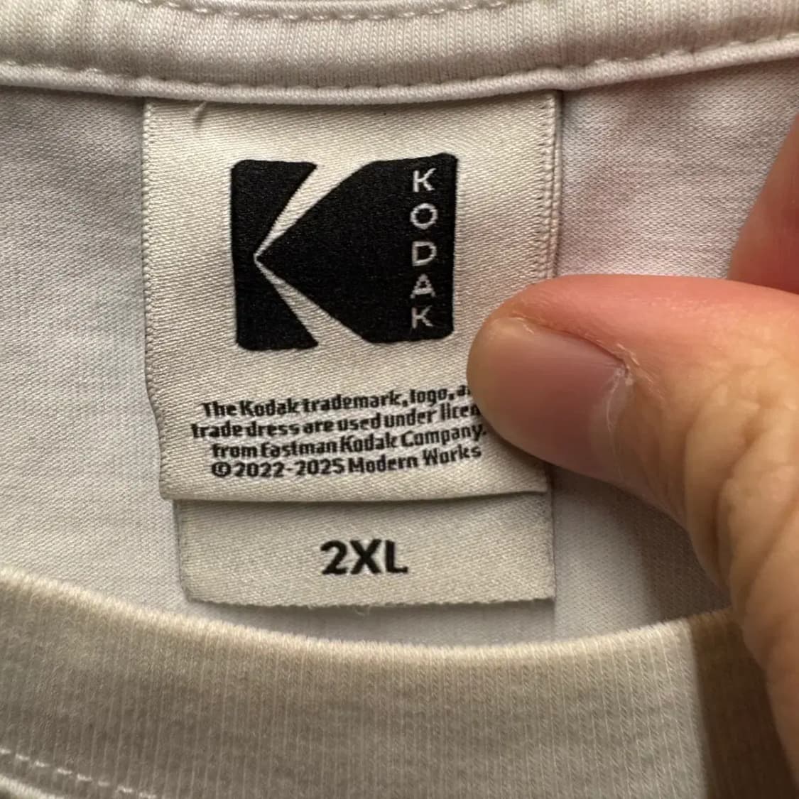 코닥 라운드 반팔 XXL 상품이미지3