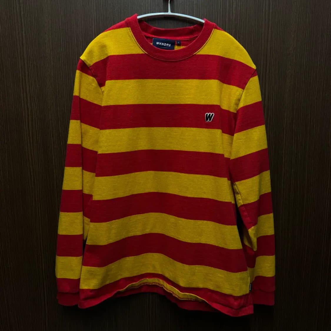 위캔더스 스트라이프 롱슬리브 L 상품이미지1