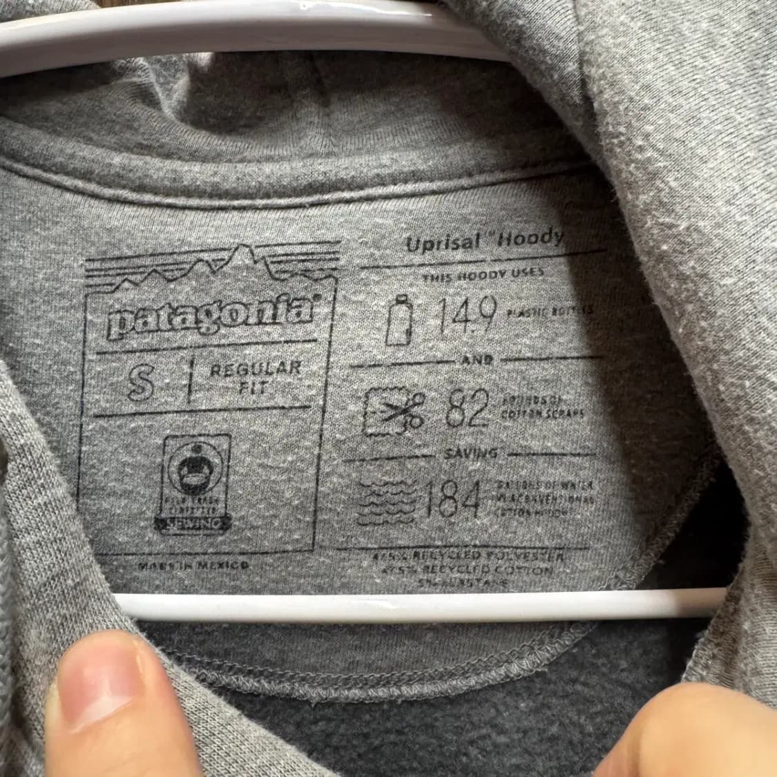 파타고니아 후드티 S 상품이미지3