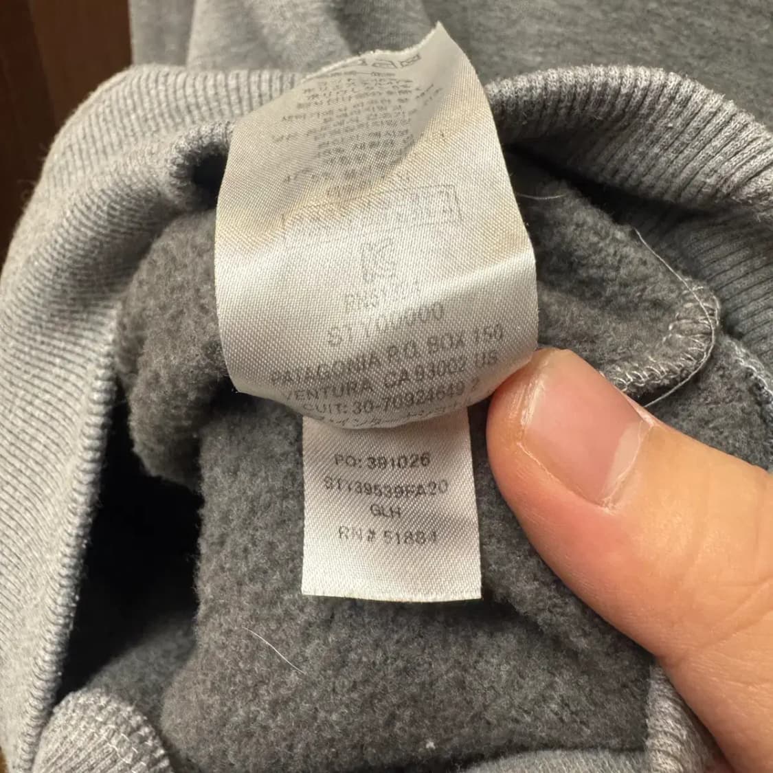 파타고니아 후드티 S 상품이미지5