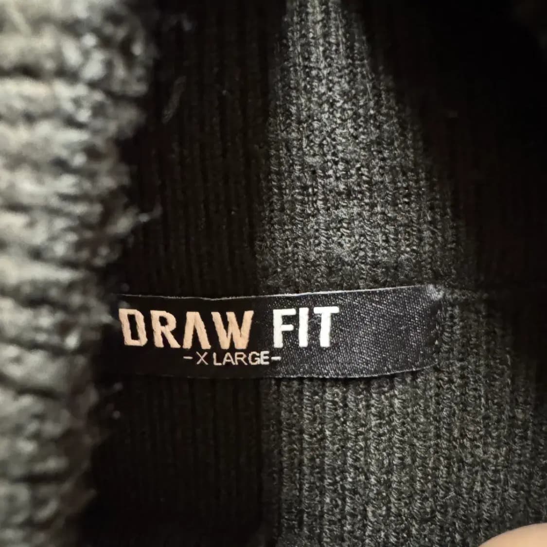 드로우핏 니트 반집업 XL 상품이미지3