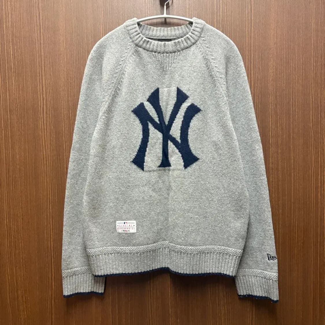뉴에라 뉴욕양키스 빅로고 니트 M 상품이미지1