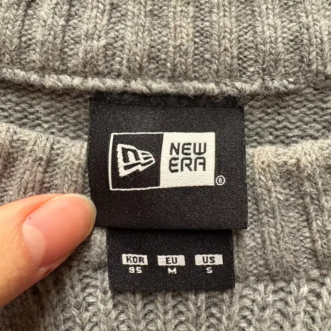 뉴에라 뉴욕양키스 빅로고 니트 M 상품이미지4