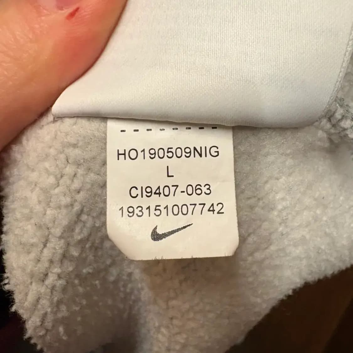 나이키 저스트두잇 후드티 L 상품이미지6