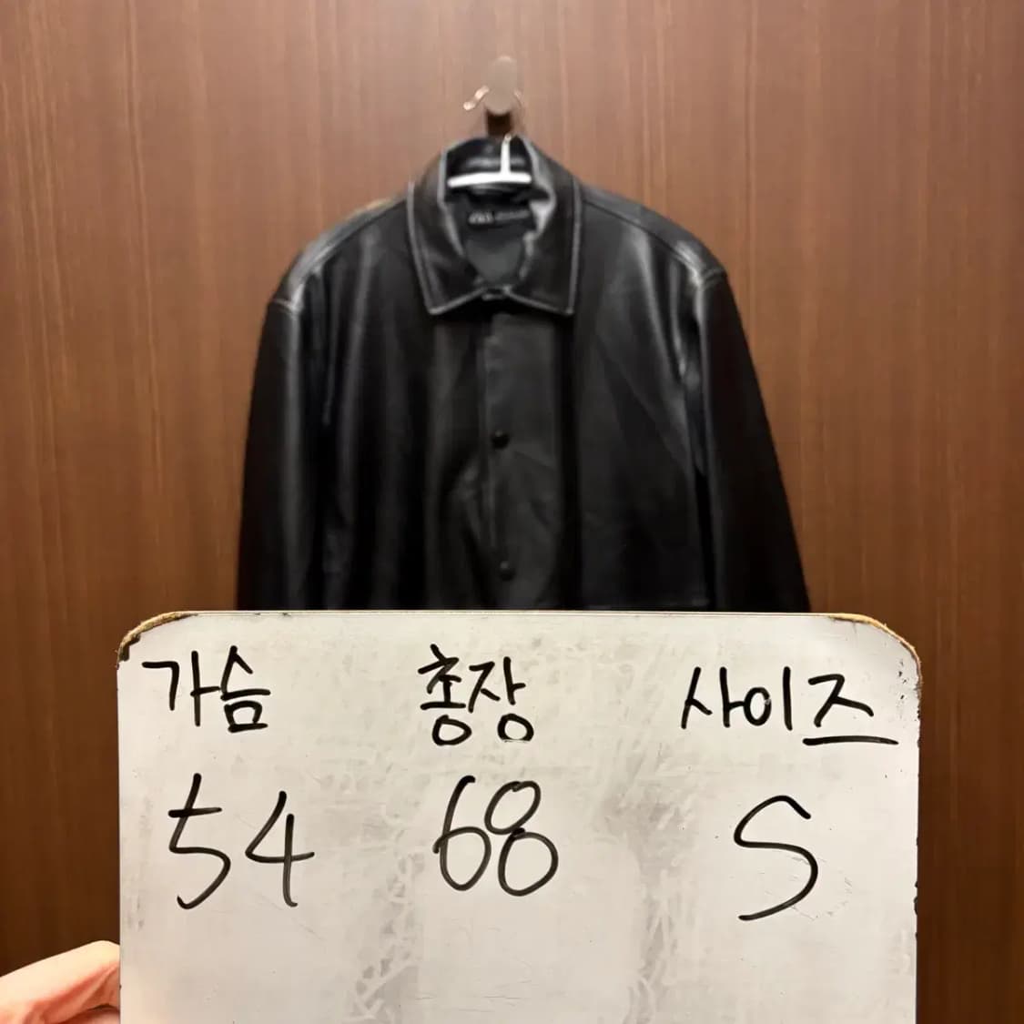 ZARA 자라 레더 자켓 S 상품이미지2