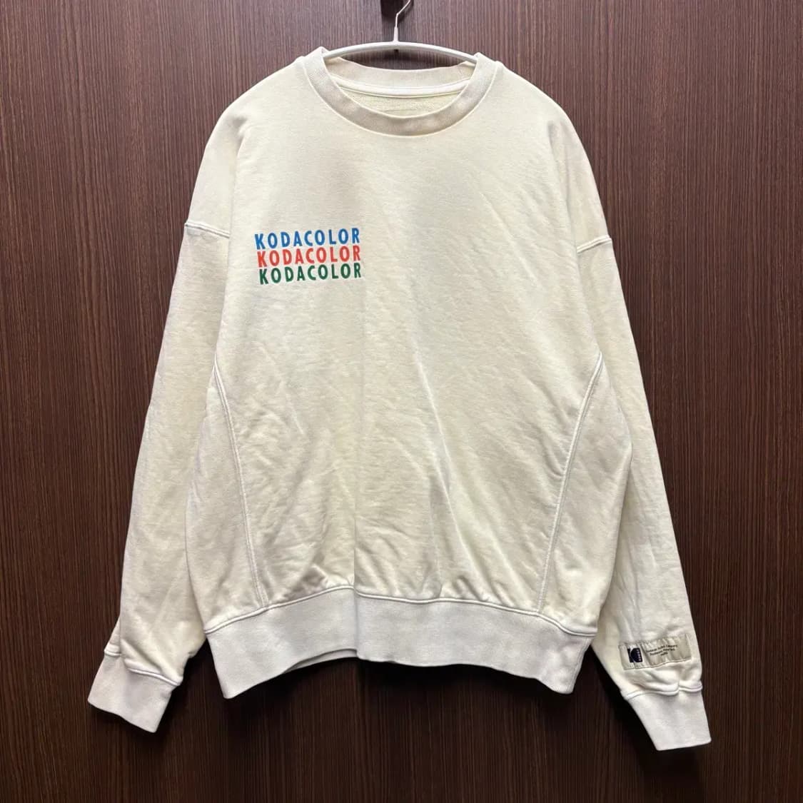 코닥 라운드 맨투맨 XS (엄청 오버핏) 상품이미지2