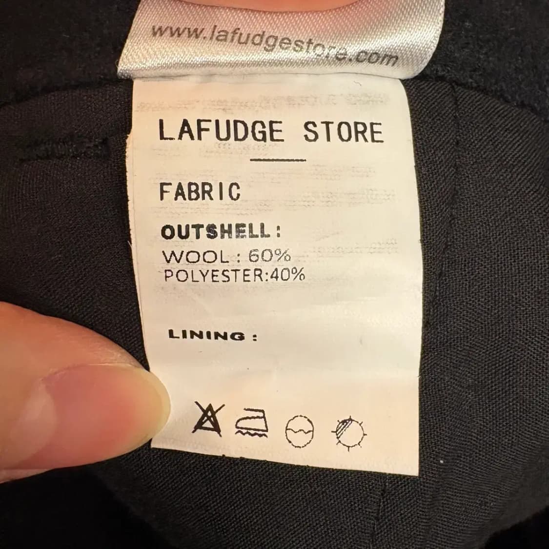 라퍼지 울 슬랙스 팬츠 M 상품이미지6