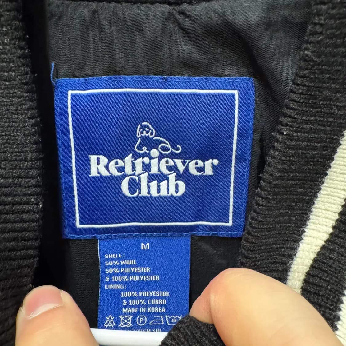 리트리버클럽 바시티 자켓 M 상품이미지3