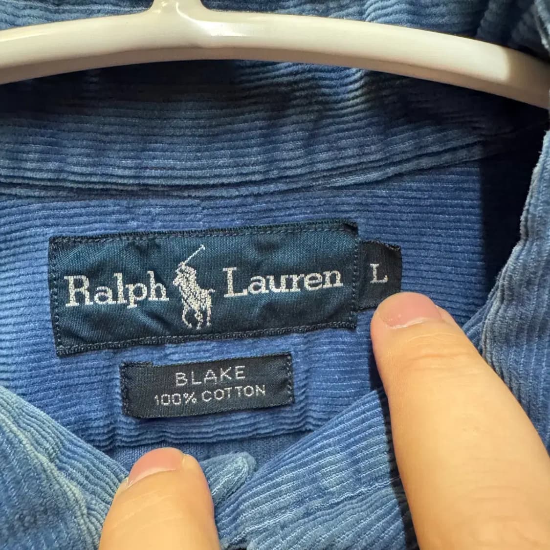 폴로 코듀로이 남방 L 상품이미지4