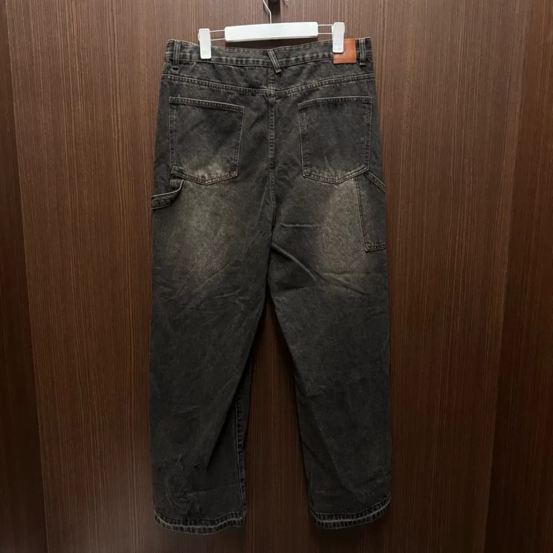 (택채 새상품) 디미트리블랙 흑청 데님팬츠 4 사이즈 상품이미지3