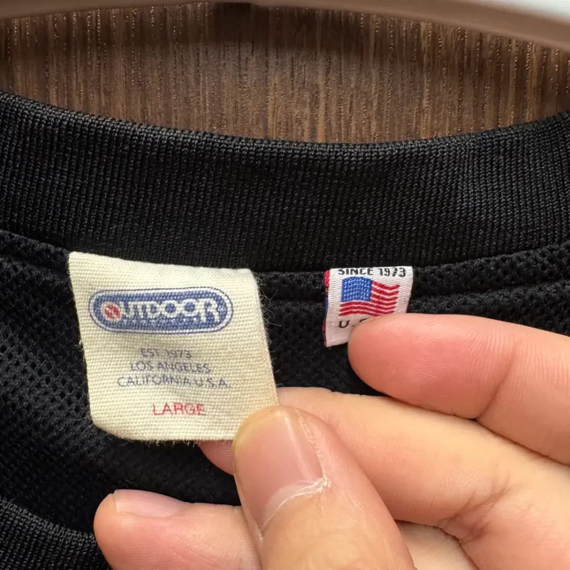 아웃도어 우븐 웜업 맨투맨 L 상품이미지3