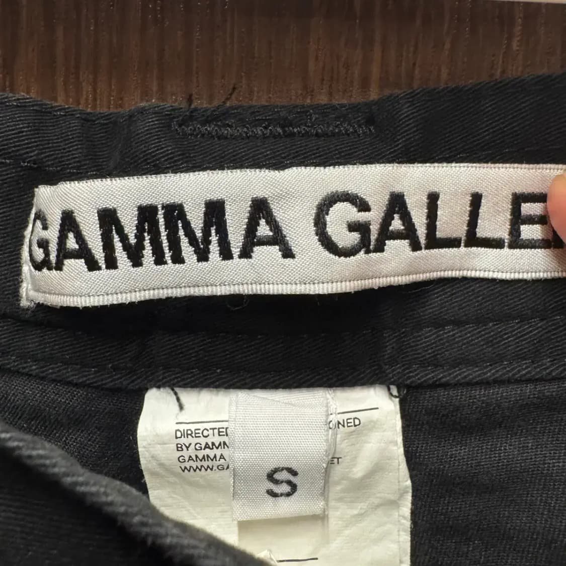 감마갤러리 카고 와이드 팬츠 S 상품이미지3