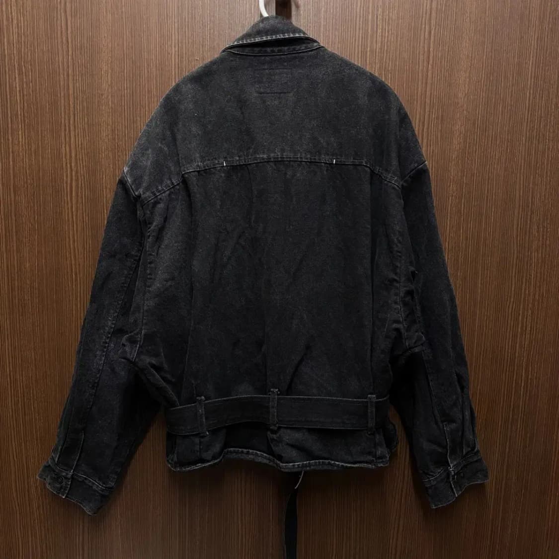 메종미네드 데님 벨티드 자켓 L 상품이미지4