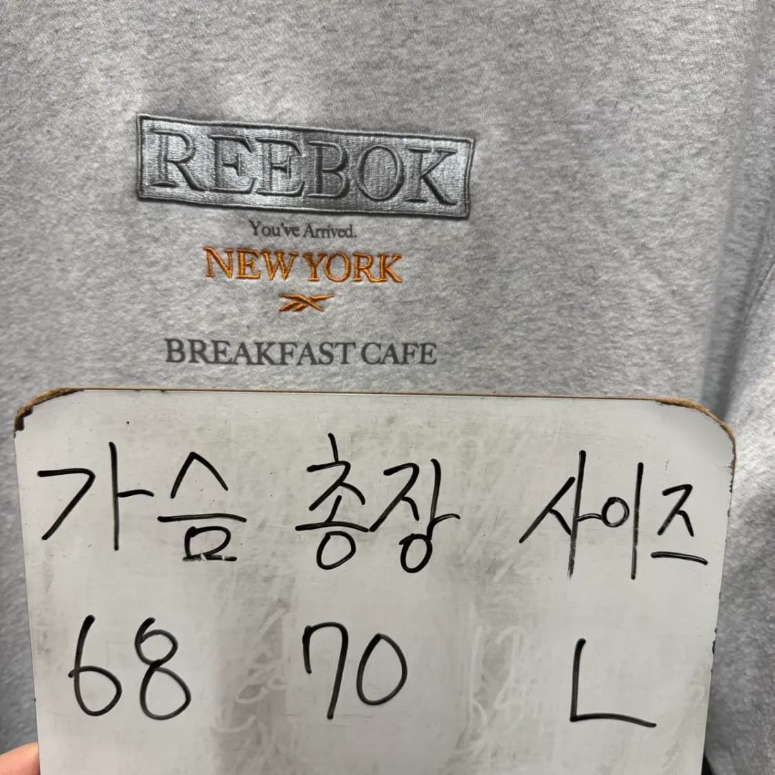 리복 클래식 후드티 L 상품이미지2