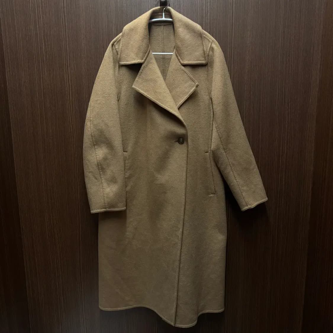 유니클로 벨티드 카멜 코트 M (여성) 상품이미지1