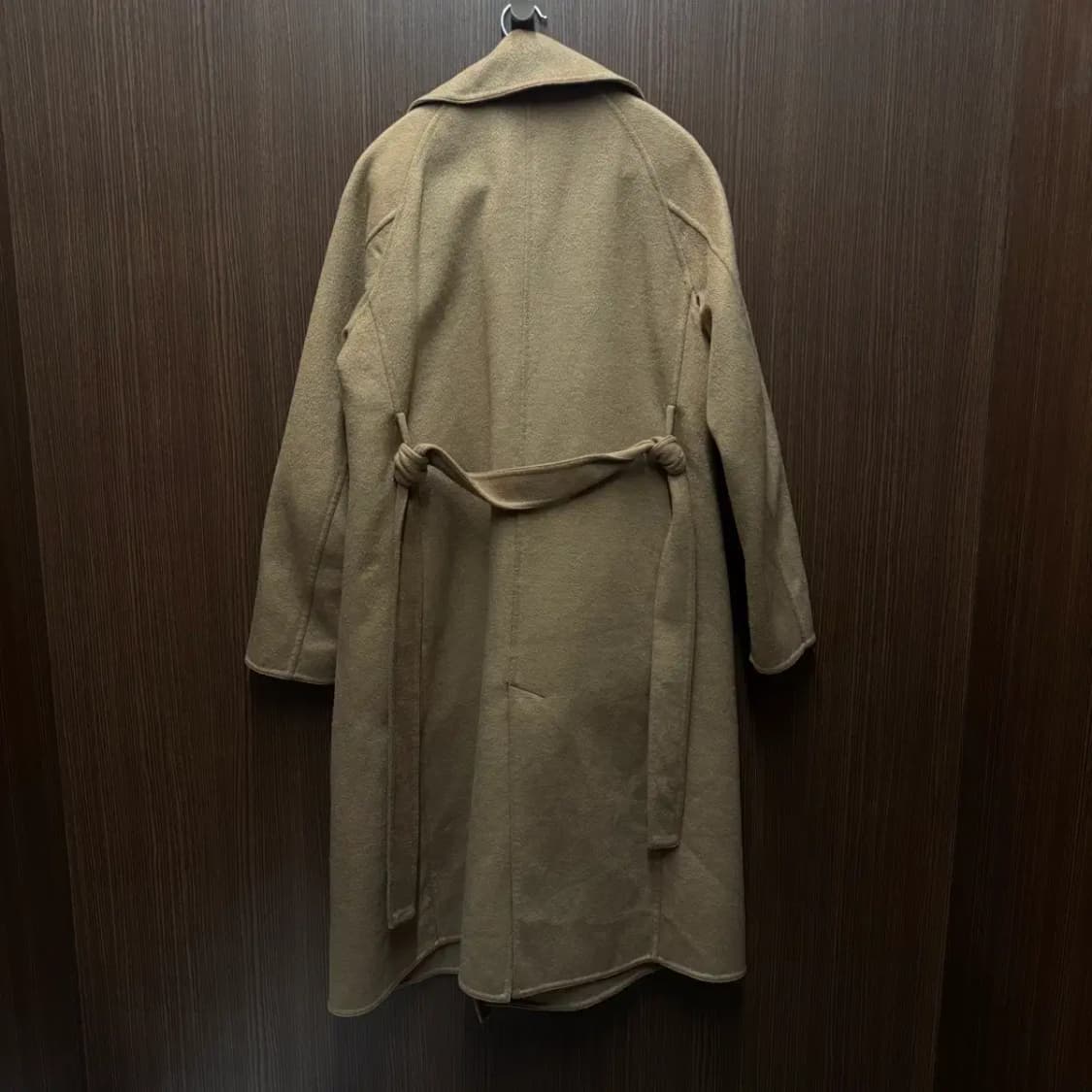 유니클로 벨티드 카멜 코트 M (여성) 상품이미지3