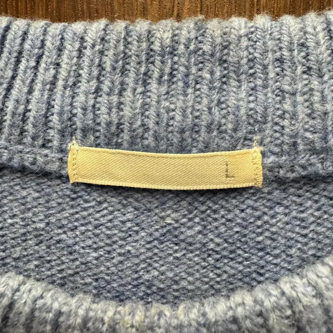 GU 라운드 니트 L 상품이미지3