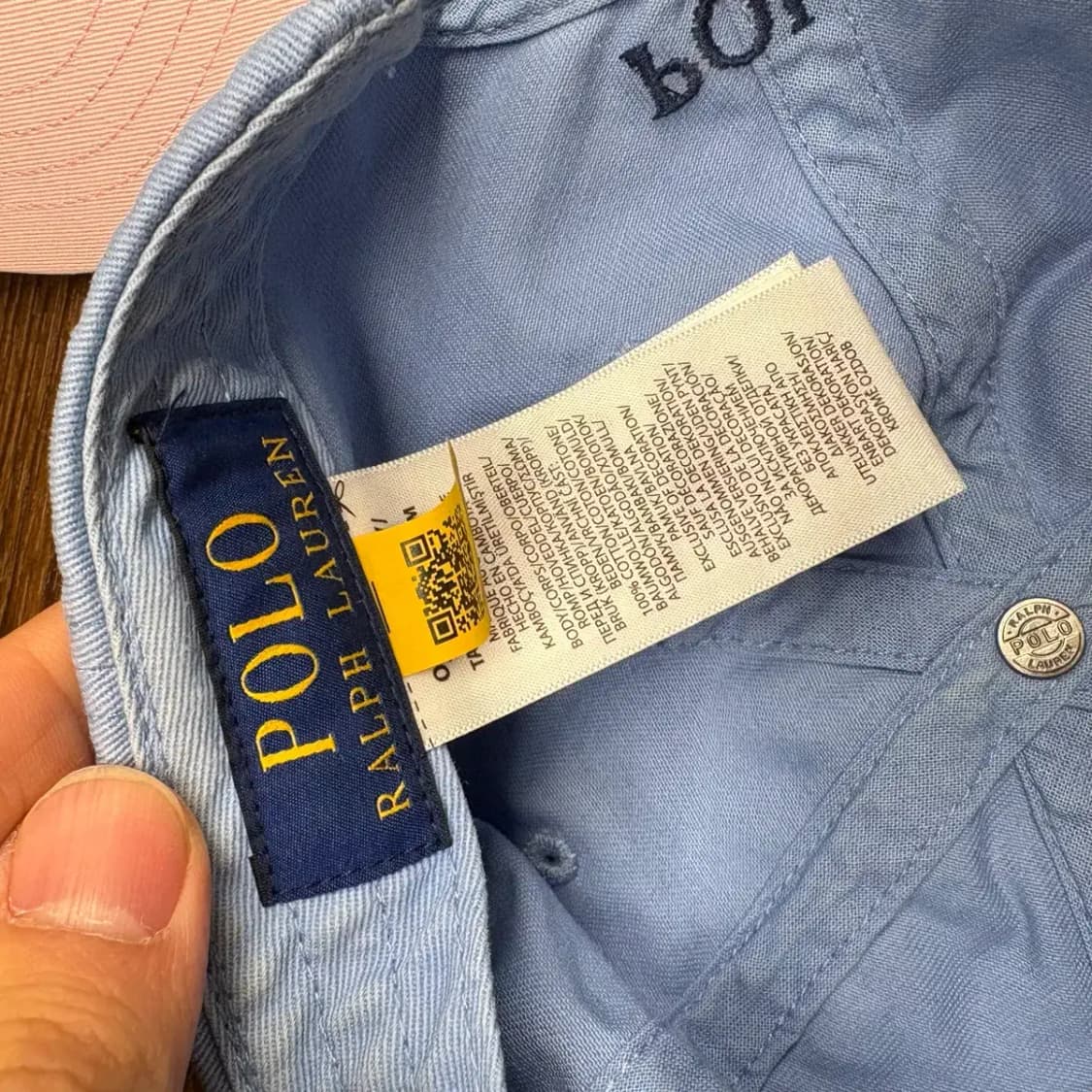 폴로 최신라벨 볼캡 모자 상품이미지4