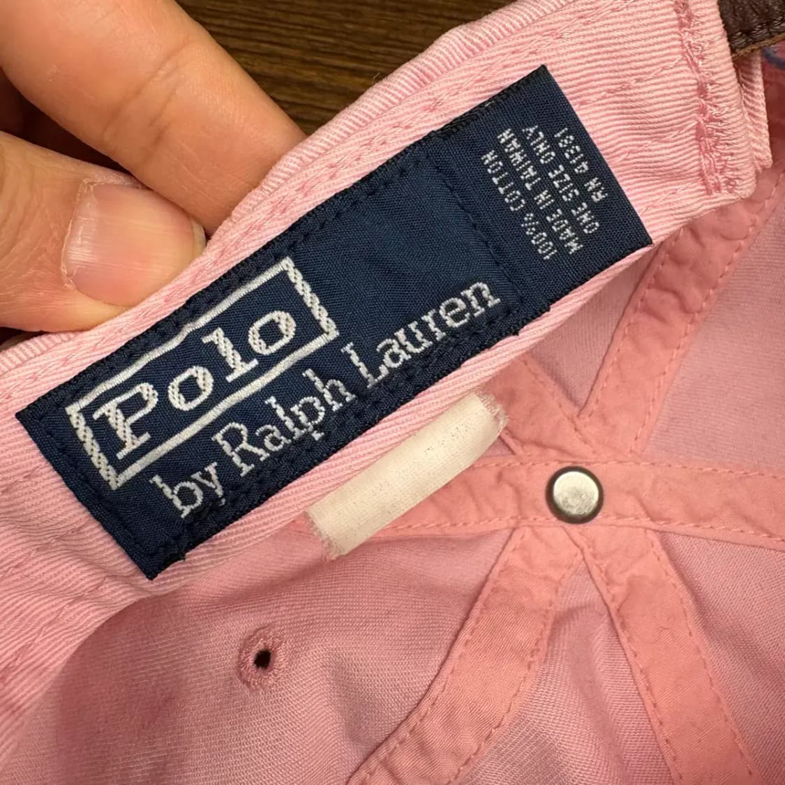 폴로 가죽버클 볼캡 모자 상품이미지3