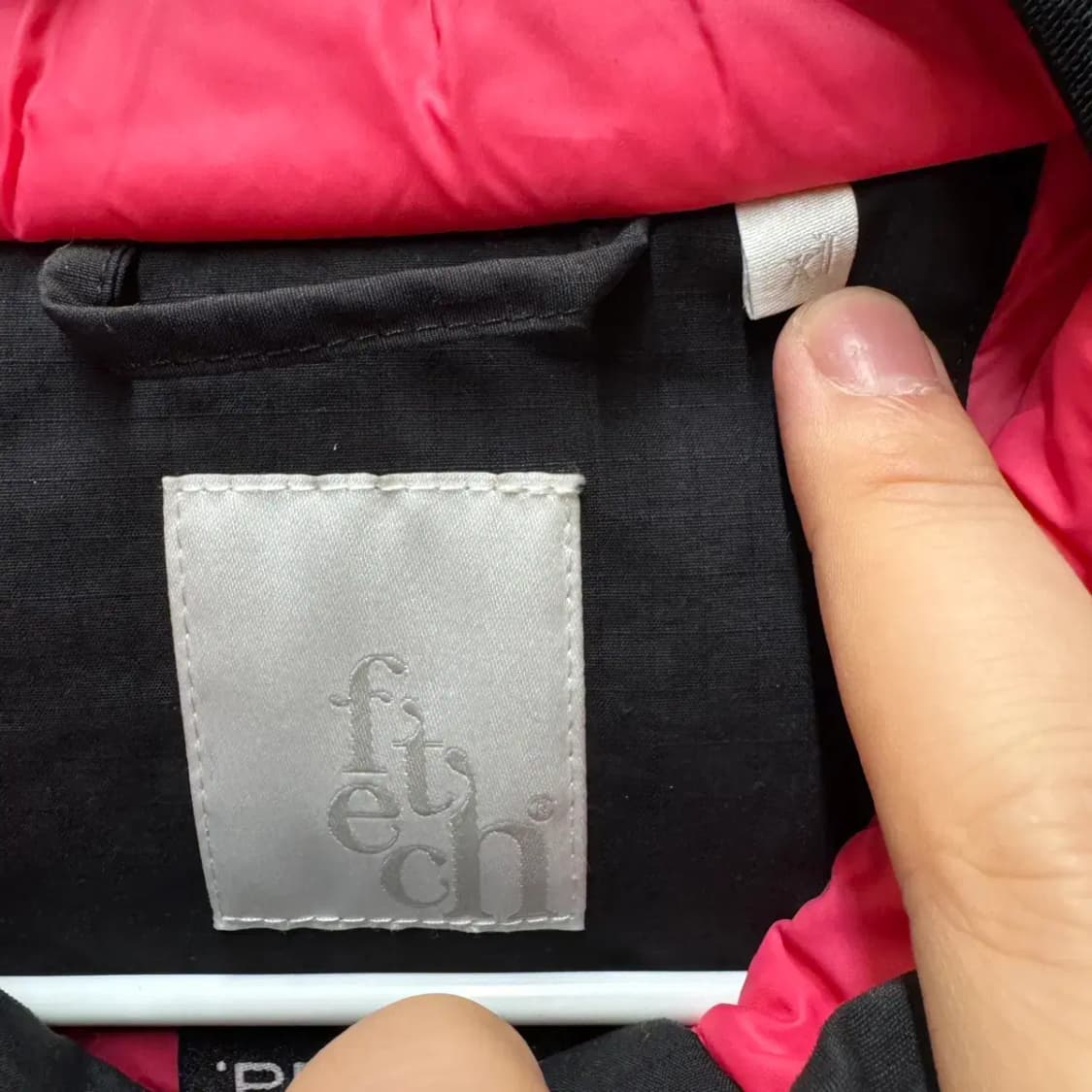 (거의새것) 패치선데이 fetch 스카치 패딩 점퍼 XL 상품이미지3