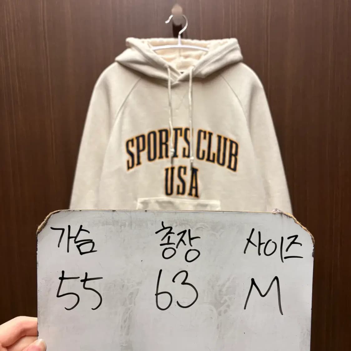 뉴발란스 USA 후드티 M 상품이미지2