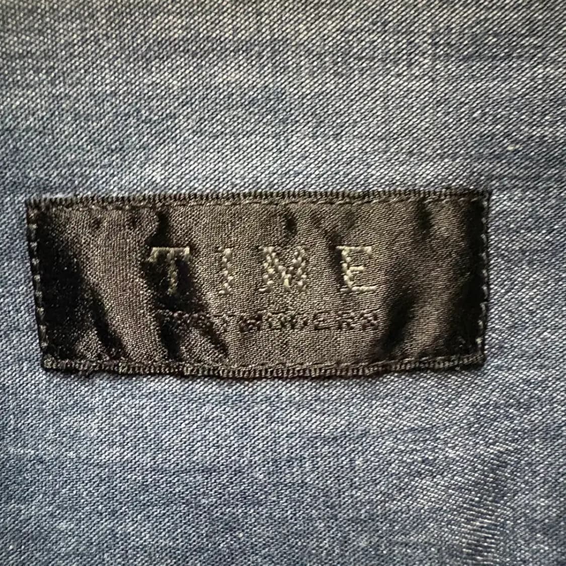 TIME 타임 데님 남방 100 상품이미지4