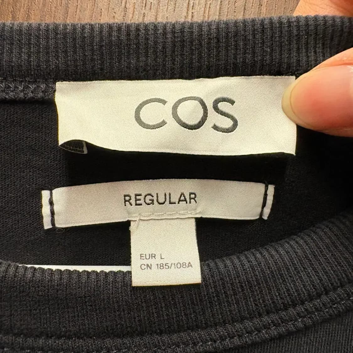 COS 코스 롱슬리브 긴팔 L 상품이미지3