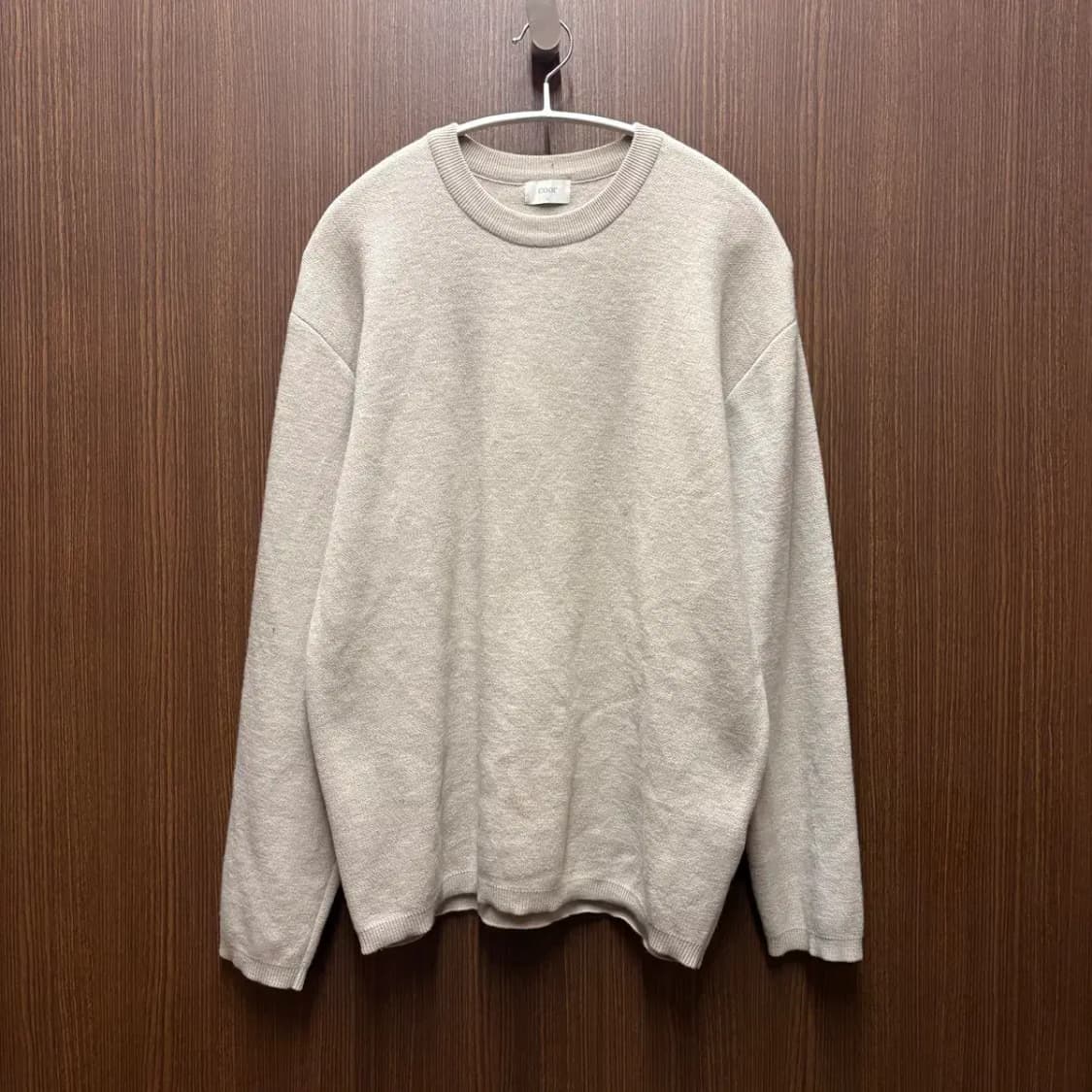 coor 쿠어 라운드 니트 XL 상품이미지1