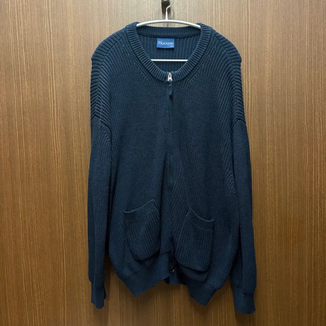 Hooves 라운드 니트 집업 가디건 L 상품이미지1