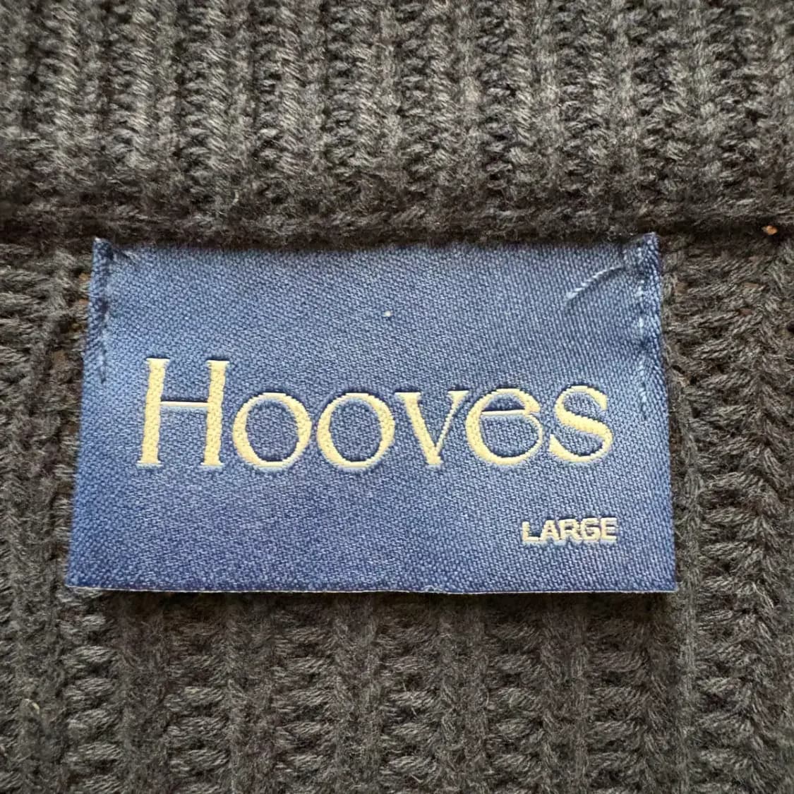 Hooves 라운드 니트 집업 가디건 L 상품이미지4