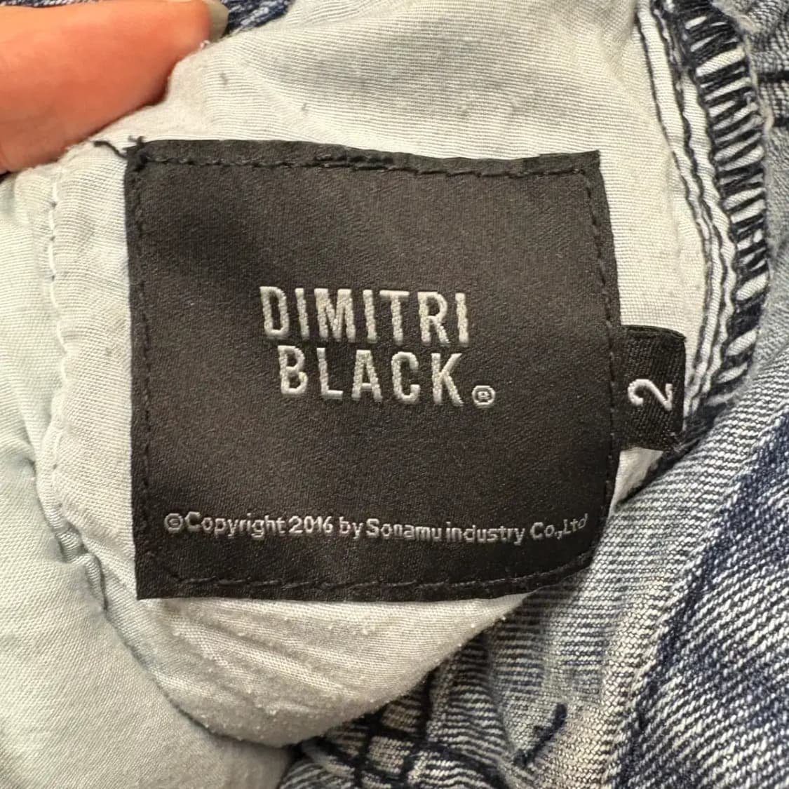 디미트리블랙 버뮤다 데님 팬츠 2 사이즈 상품이미지4