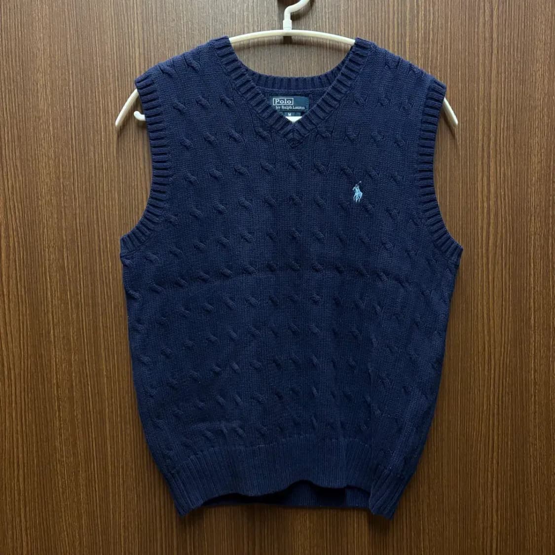 폴로 니트 조끼 M 상품이미지1
